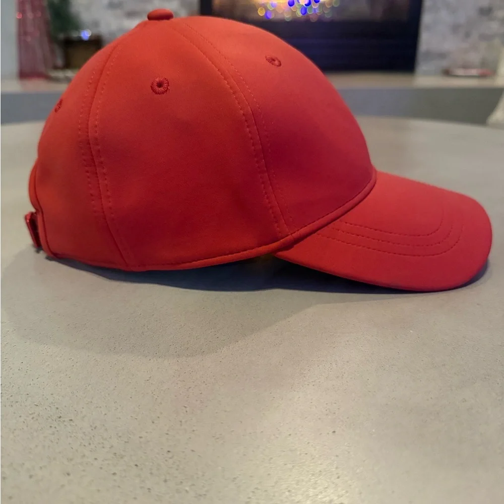 Lululemon Athletica Red Baseball Cap One Size